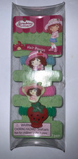 Strawberry Shortcake Hair Ponies 3 Pack Ponytail Holders Ties 2008 Vintage NEW
