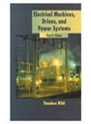 Electrical Machines, Drives, and Power Systems (4th Edition) - hardcover Wil...