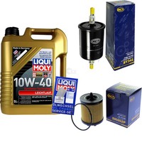 Inspektionskit Filter Liqui Moly ÖL 5L 10W-40 FüR Opel Zafira A F75_ 2.2 16V