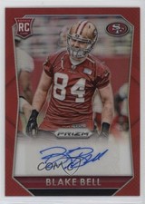 2015 Panini Prizm Rookie Signatures Red 178/299 Blake Bell #RS-BB Auto 17pt