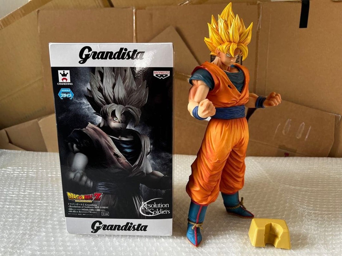 Dragon Ball Z Goku Grandista Super Saiyan Resolution of Soldiers