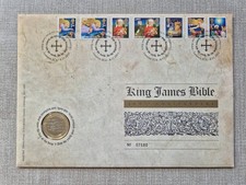 2011 Royal Mint/Mail King James Bible £2 Coin And Stamp Cover, Bunc.