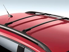 Escape® 2013-2019 Carbon Black Mounted Cross Bars Roof Rack Side Rails Set 2pc