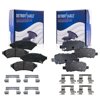 Front & Rear Brake Pads for 2004 Pontiac Grand Prix