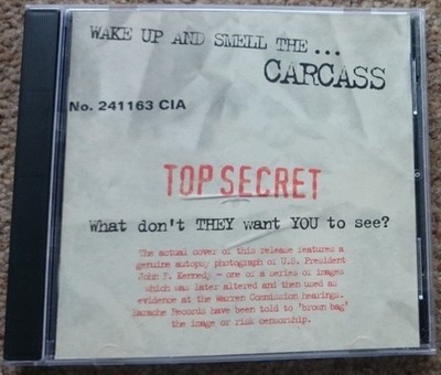 Carcass Wake Up And Smell The...Carcass Shock (2), Earache CD, Comp 1996