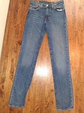Levi  s Premium 511 Big E Leather Patch Men  s Blue Jeans 30x34