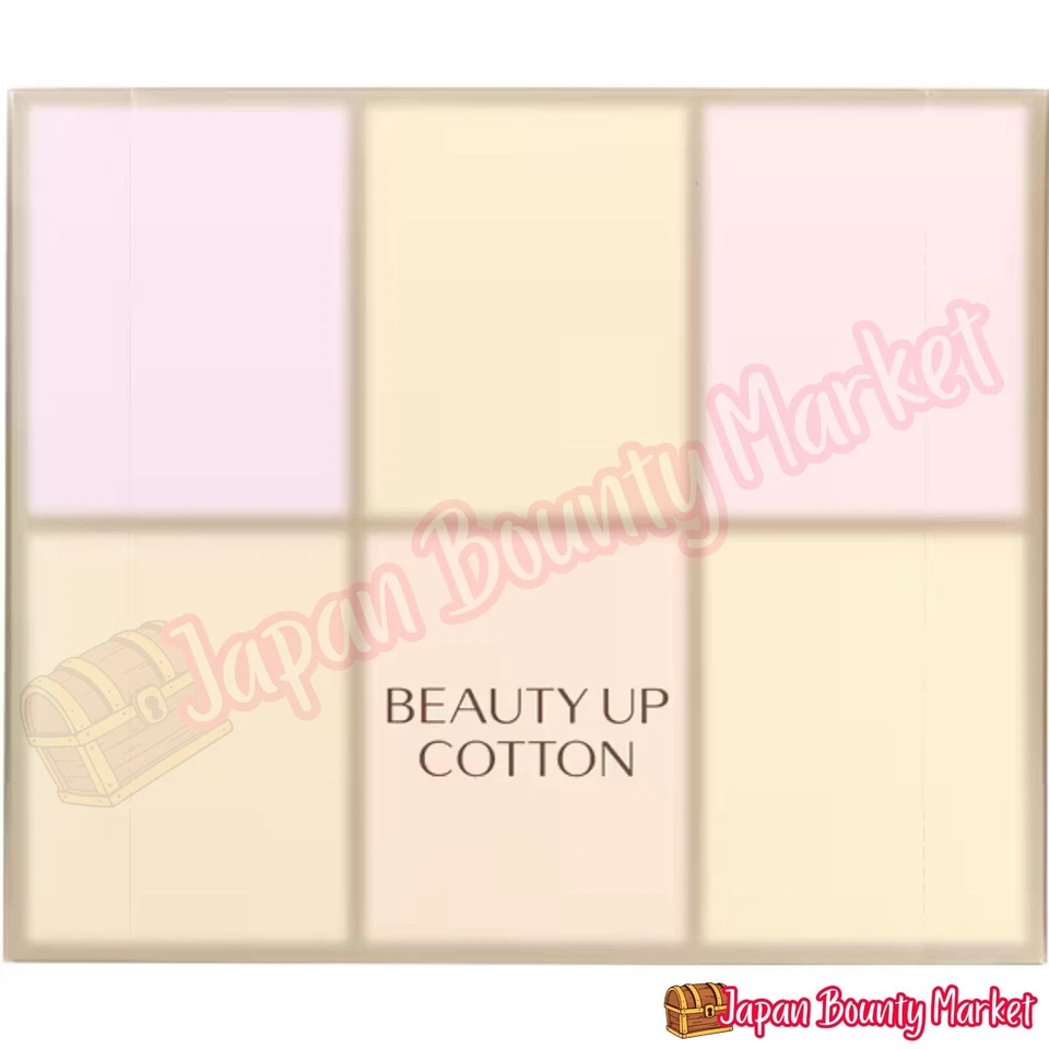 Sábanas Shiseido Beauty Up Algodón G 108 - Almohadillas faciales 100 % naturales hechas en Japón Foto 2 de 3