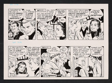 Original Art for the Winnie Winkle Comic Strip (7/28 & 7/29 1995) by Frank Bolle