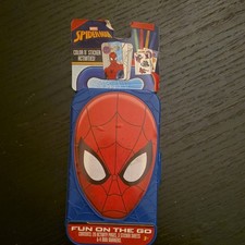 Marvel Spider-Man Fun On The Go Color It Sticker Activities Craft Kit