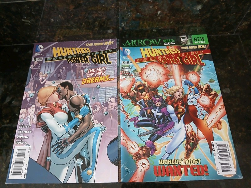 DC Comics - World’s Finest Huntress & Power Girl - Issues 9 & 11 published 2013