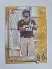 2022 Bowman Draft Gold Foil /50 Jakob Marsee #BD-73
