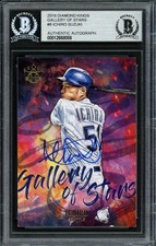 Ichiro Suzuki Signed 2019 Panini Diamond Kings Gallery of Stars Card GS8 Beckett