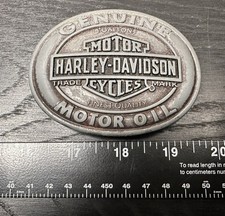 Harley Davidson Genuine Motor Oil Belt Buckle 2014 Official Licensed H-D