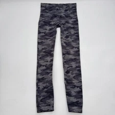 Spanx Seamless Light Gray Camo Leggings - Size M