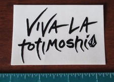 Authentic VOLCOM Sticker / Decal AWESOME Vintage. VIVA LA TOTIMOSHI