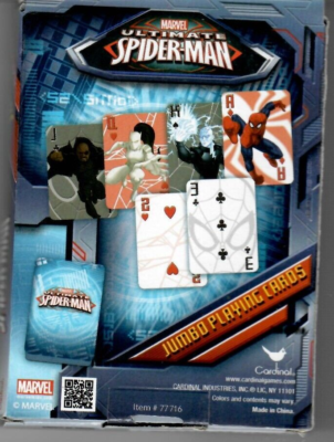 MARVEL SPIDER-MAN トレーディングカード BOX Ultimate Spiderman Jumbo Playing Cards | eBay