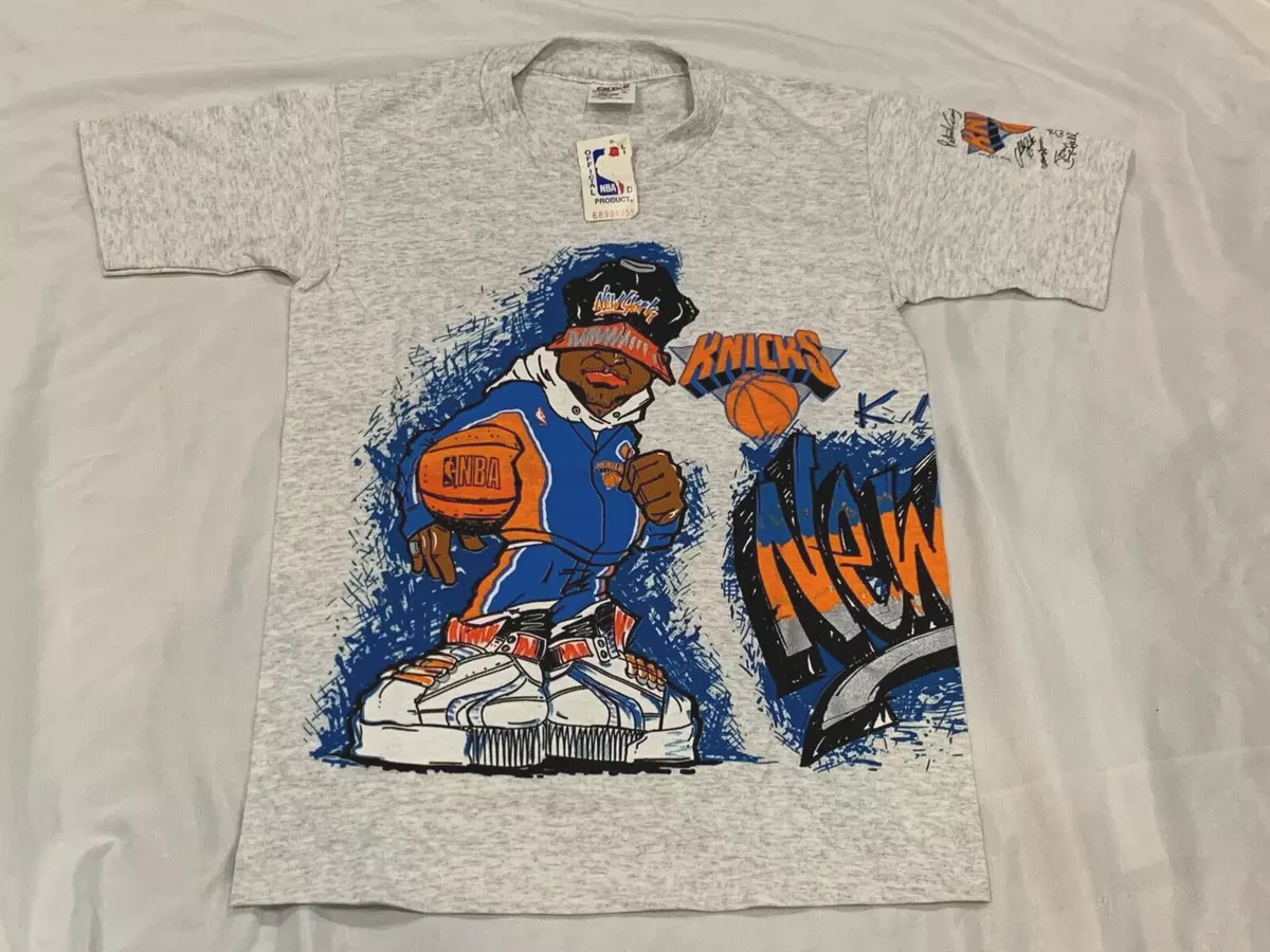VTG 90s New York KNICKS HIP-HOP Graffiti Style T Shirt YOUTH L or Adult S w/Tag VTG 90s New York KNICKS HIP-HOP Graffiti Style T Shirt YOUTH L or Adult S w/Tag