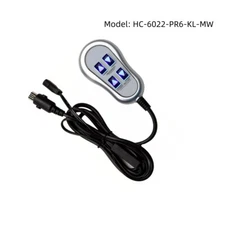 Power Recliner Hand Control Lift Chair Remote Handset Model HC-6022-PR6-KL-MW
