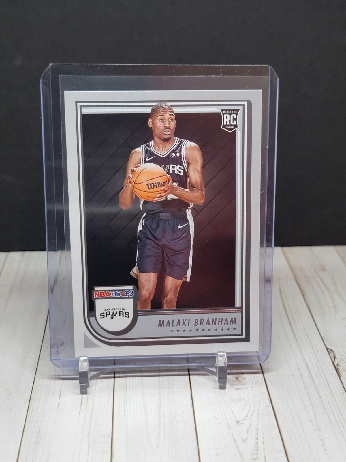 2022-23 Panini NBA Hoops #250 Malaki Branham San Antonio Spurs Rookie RC