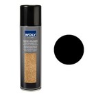 Woly Suede Nubuck Leather Velours Renovating BLACK Noir Spray Shoes Boots 250ml