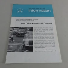 Prospectus Customer Service Information Mercedes-Benz W110/W111/R113 Stand 02/