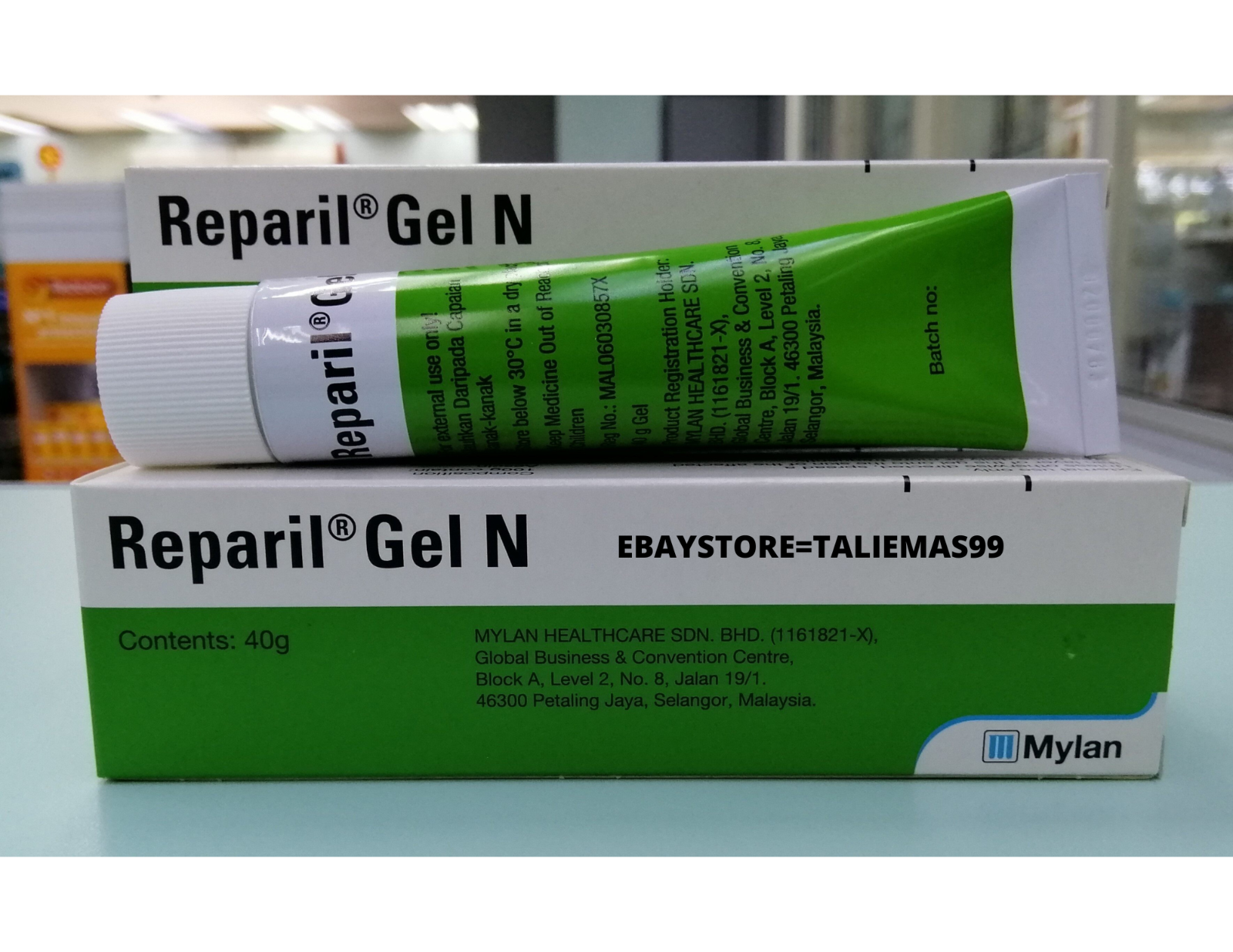 Repail Cream 3 X Reparil Gel N Anti Inflammatory Relieve Muscle Pain Reduce Swelling ...