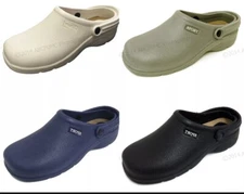 Men's Clogs Shoes Gardening Nursing Hospital Slip-on Casual Sandals, Sizes: 7-12