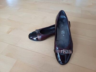 Ara Jenny Ballerina Gr. 38, burgund, wie neue, ein paar Mal getragen