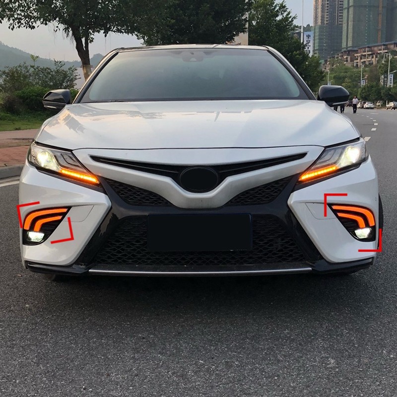 Daytime running lights For 20182020 Toyota Camry SE XSE LED Front fog