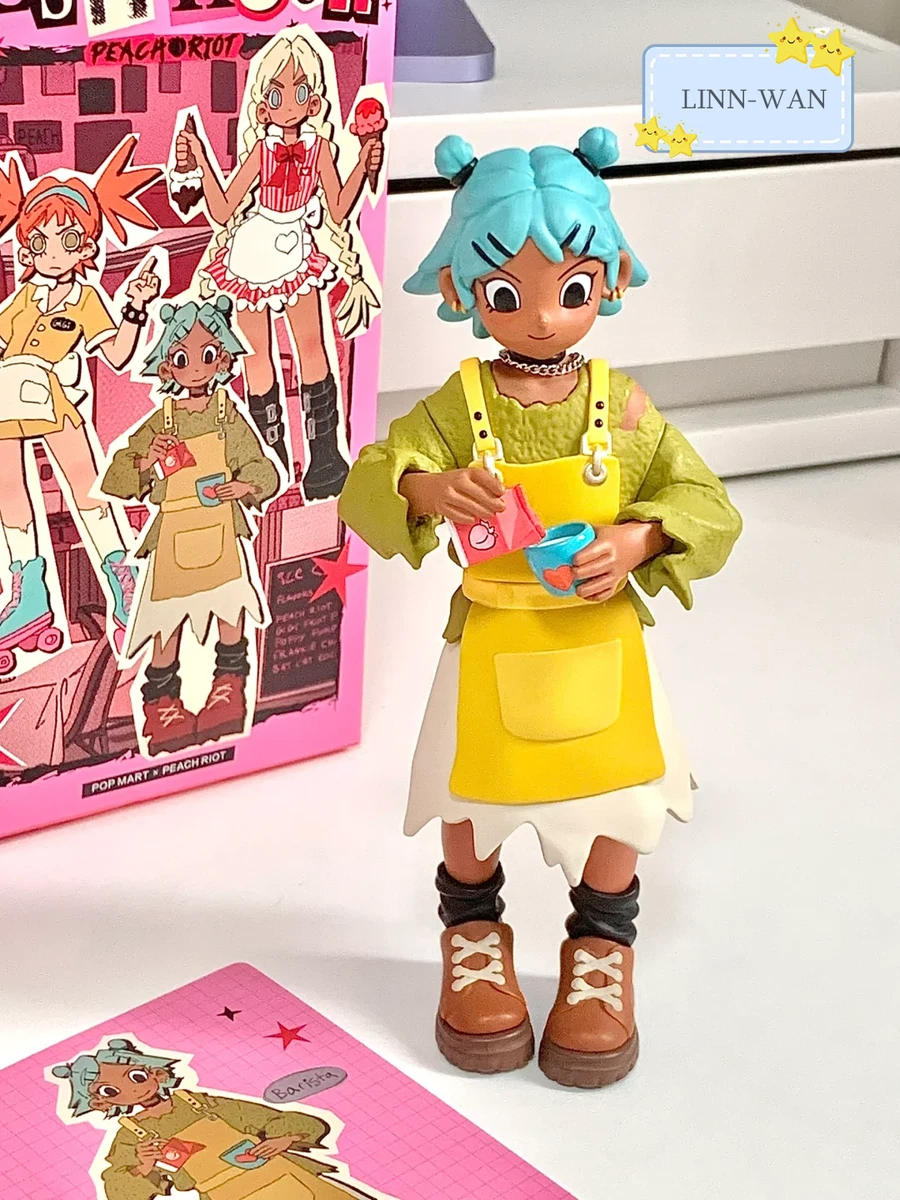 Genuine POP MART Peach Riot Rush Hour Series Blind Box
