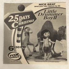Little Drummer Boy II Vintage Print Ad 25 Days Of Christmas TPA22