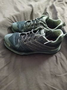 black north face trainers