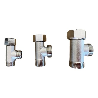Multifunction Connector Toilet Supply T Adapter Stable Adapter for Stop