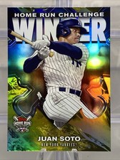 2024 Topps JUAN SOTO Home Run Challenge Winner Gold May /361 Yankees HR