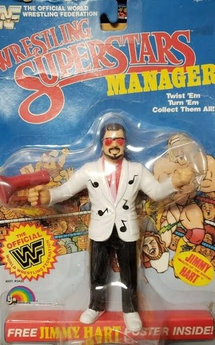 Jimmy Hart LJN MOC Vintage WWF Wrestling Figure...