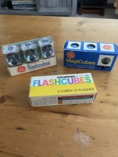Vintage Lot of 3 flashcubes