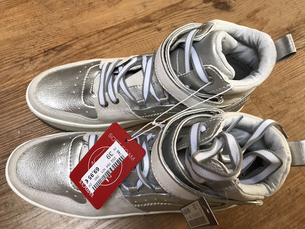 s oliver schuhe silber