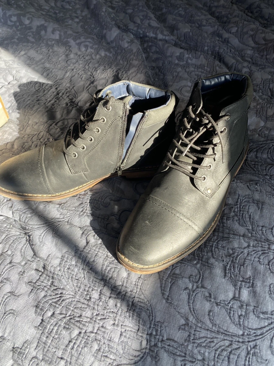bed gazon Hoe dan ook Bullboxer B-52 Black Mens Size 10.5 Ankle Boots. Lace Up & Side Zipped | eBay bed gazon Hoe dan ook Bullboxer B-52 Black Mens Size 10.5 Ankle Boots. Lace Up & Side Zipped | eBay