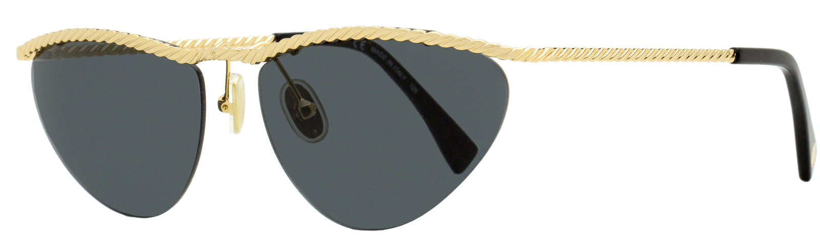Lanvin Cat Eye Sunglasses LNV102S 710 Gold/Gray 60mm-image