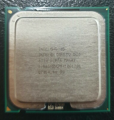 SL9TA Intel Core 2 Duo 6300 1,86GHz 2M 1066 06 Buchse 1156 (LGA1156)