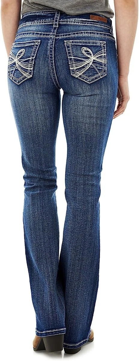 Low rise sales curvy bootcut jeans