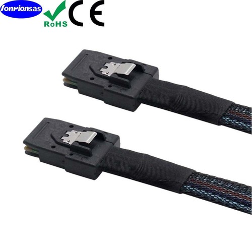 2 Packs Internal Mini SAS Cable 36Pin SFF-8087 To SFF-8087 100Ohms 0.5 ~1 Meter - 第 3/13 張圖片
