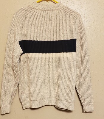 Pull homme col montant gris anthracite