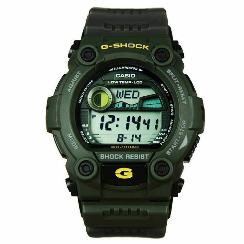 CASIO G-SHOCK G-7900-3DR DIGITAL QUARTZ GREEN RESIN MEN'S CASIO G-SHOCK G-7900-3DR DIGITAL QUARTZ GREEN RESIN MEN'S
