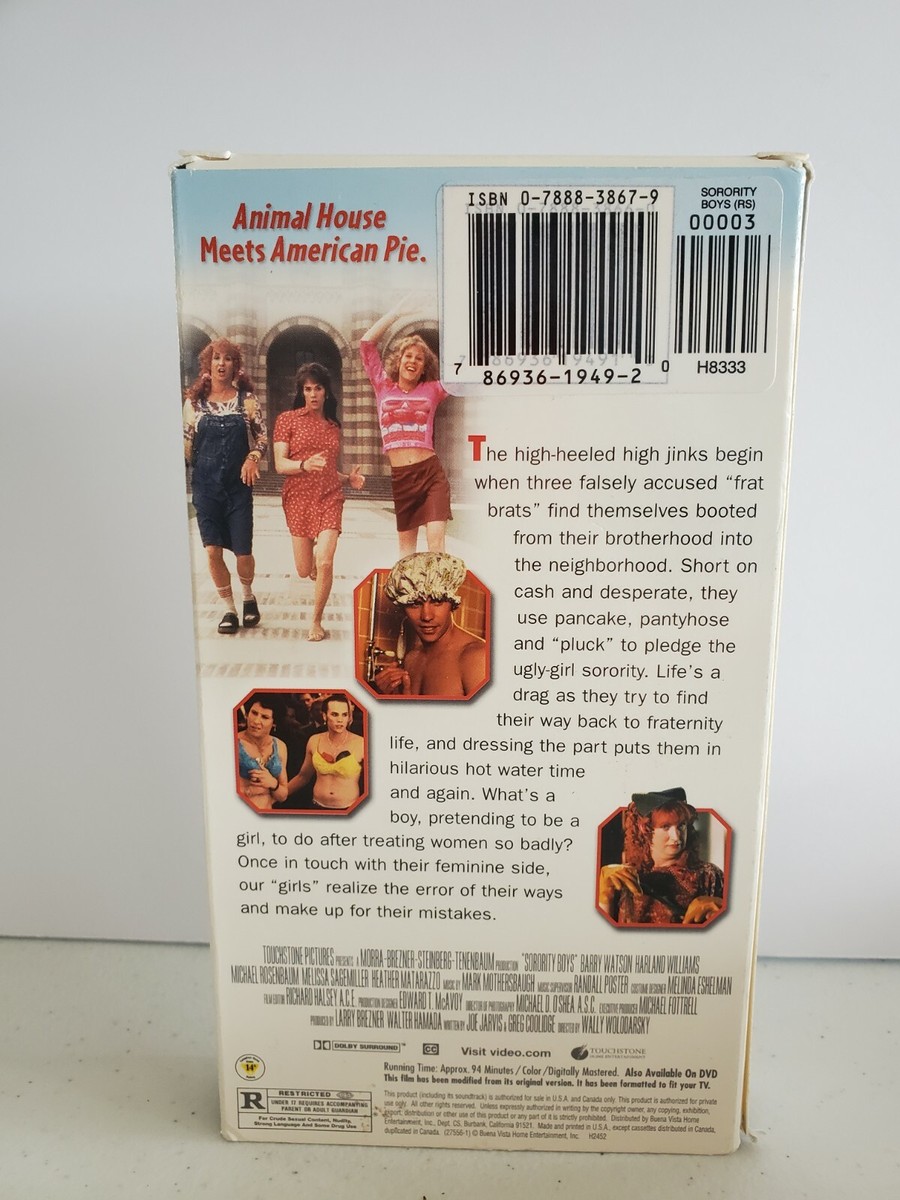 SOPHIA BOYS GIRLS 限定配布VHS「もしもあなたに届くなら」 Sorority Boys VHS VCR Video Tape Movie Used Harland WIlliams
