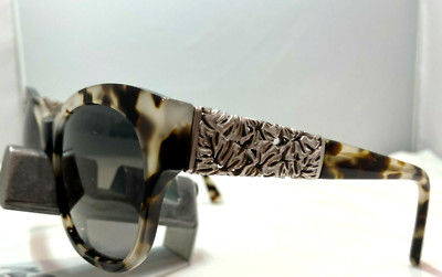 MAUI JIM MONSTERA LEAF MJ 747-05T TOKYO WHITE W/ 24K GOLD  display picture 3