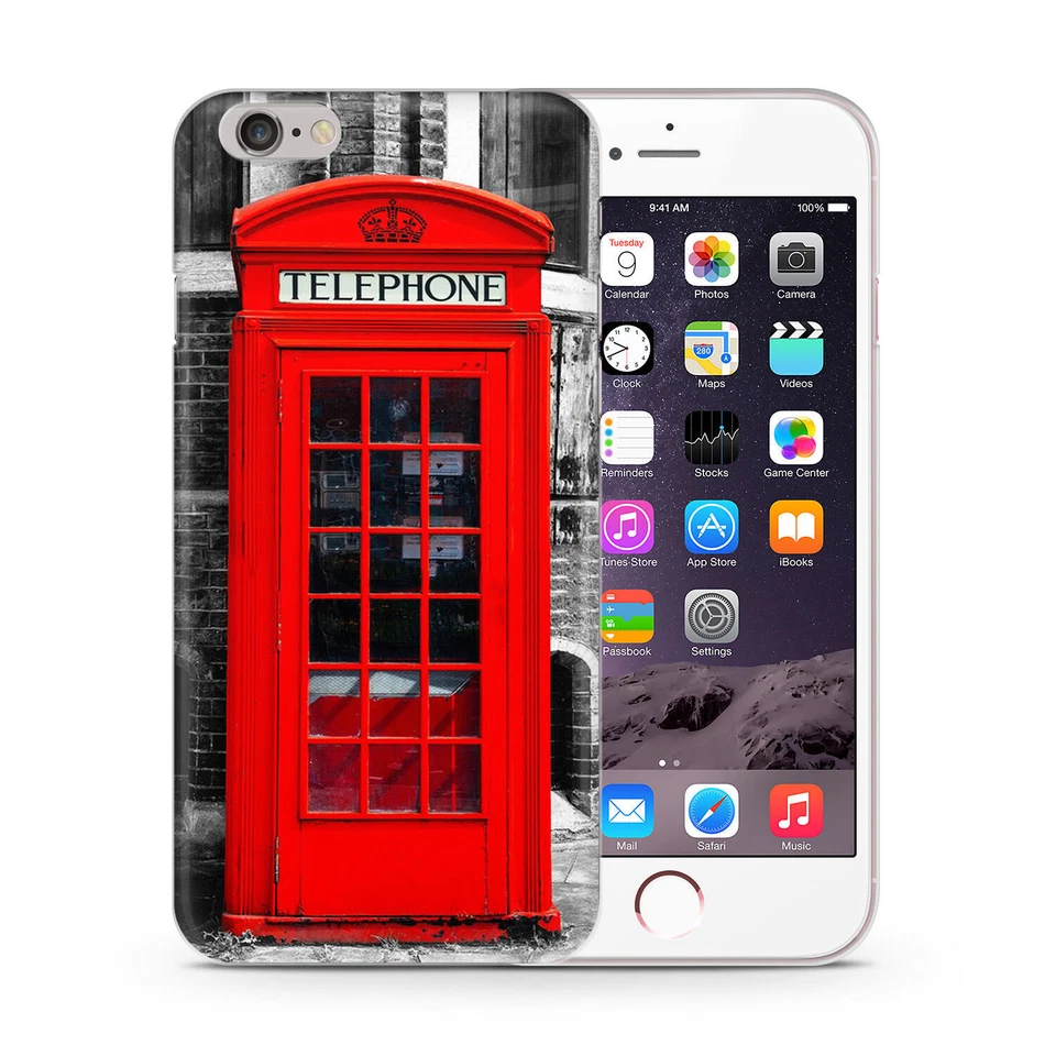 Funda con bandera de Reino Unido Londres Gran Bretaña para Apple iPhone 6 7 8 11 12 13 14 Foto 4 de 4