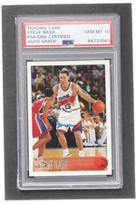 Steve Nash Rookie Cards and Autographed Memorabilia Guide 46