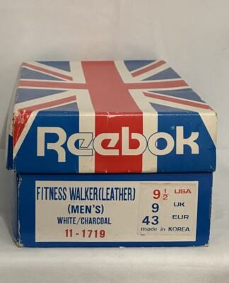 【新品・正規品】Reebok 99-00アルゼンチン9: バティストゥータ XL VTG Reebok Fitness Walker Leather Mens Shoes Size 9.5 U.S 43 Euro