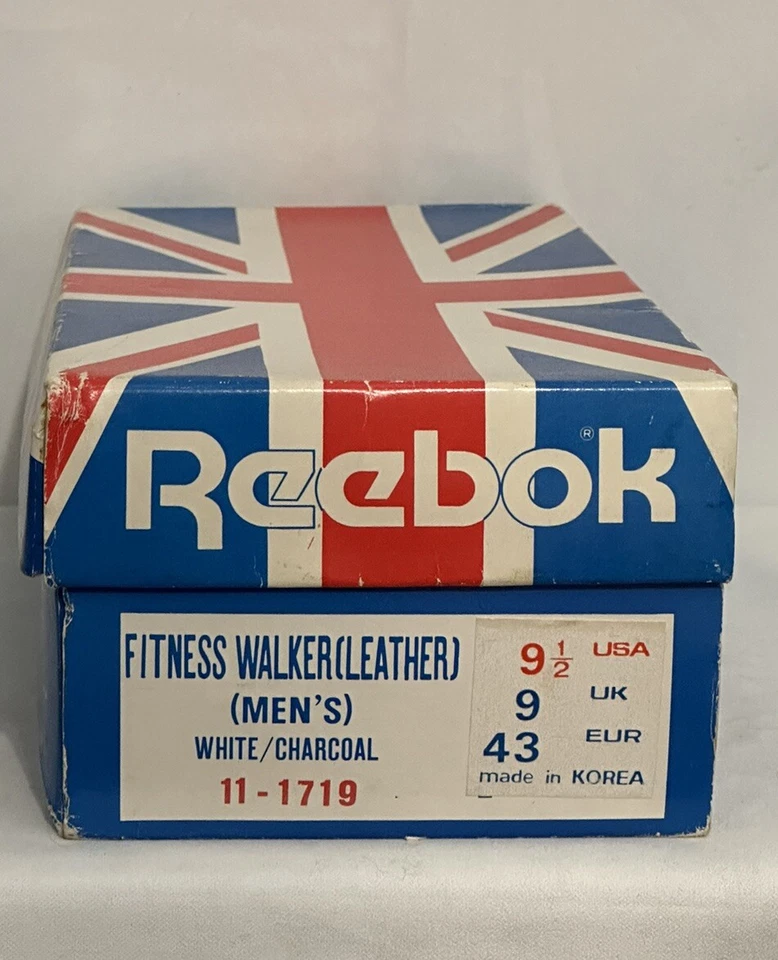 Zapatos de Colección Reebok Fitness Walker Cuero para Hombres Talla 9.5 EE. UU. 43 Euro 9 Reino Unido con Caja Foto 2 de 4
